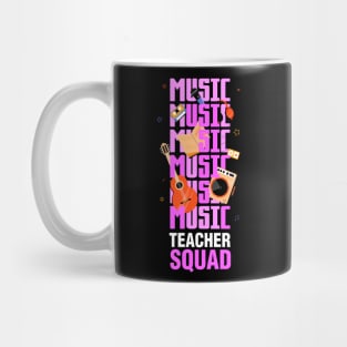 Music Teacher Squad Mug